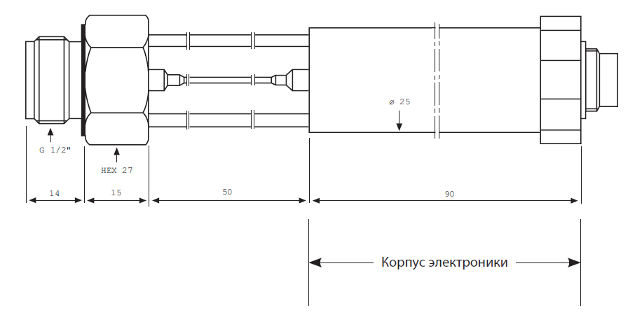 Габаритный чертёж