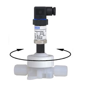 Система давления с мембранным разделителем PFA или PTFE Wika Hydra-Sensor